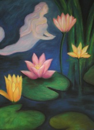 Mermaid and Lotus Blossoms2